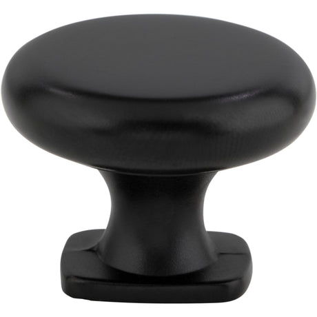 Belcastel 1 Cabinet Knob by Jeffrey Alexander - Matte Black