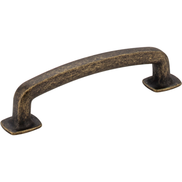 Belcastel 1 Cabinet Pull by Jeffrey Alexander - Distressed Antique Brass