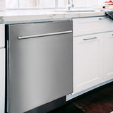 ZLINE 24 in. Top Control Dishwasher with Stainless Steel Panel and Modern Style Handle, 52dBa (DW-304-24)