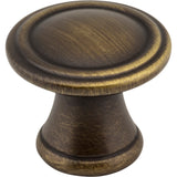 Cordova Cabinet Knob by Jeffrey Alexander - Antique Brushed Satin Brass