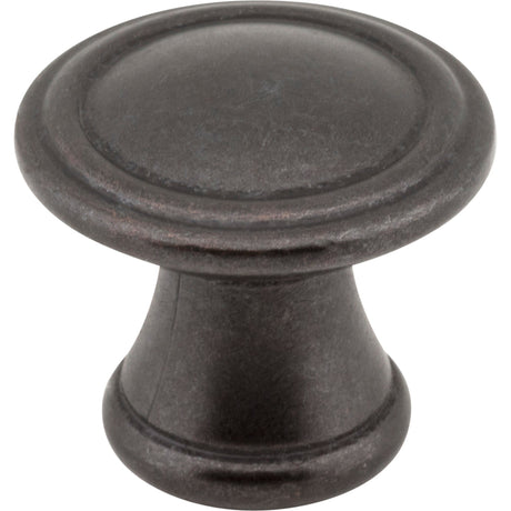 Chesapeake Cabinet Knob by Jeffrey Alexander - Gun Metal