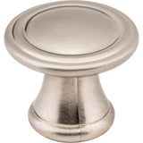 Cordova Cabinet Knob by Jeffrey Alexander - Satin Nickel