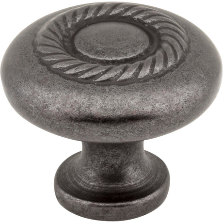 Lenoir Cabinet Knob by Jeffrey Alexander - Gun Metal