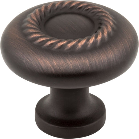 Lenoir Cabinet Knob by Jeffrey Alexander - Brushed Oil Rubbed Bronze