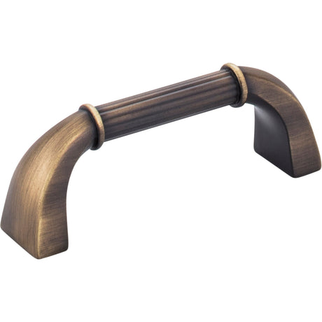 Cordova Cabinet Pull by Jeffrey Alexander - Antique Brushed Satin Brass