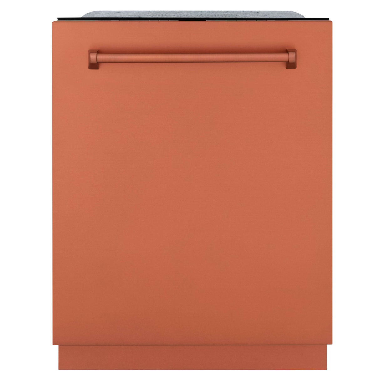 ZLINE 24 in. Monument Series 3rd Rack Top Touch Control Dishwasher with Copper Panel, 45dBa (DWMT-C-24)