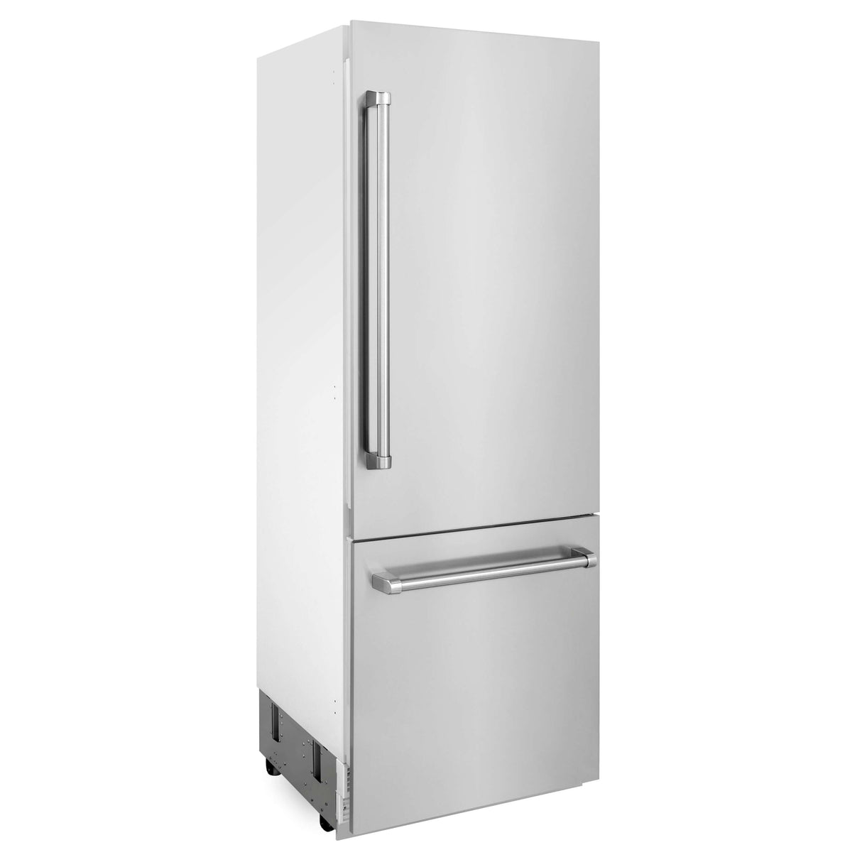 ZLINE 30 in. 16.1 cu. ft. Panel Ready Built-In 2-Door Bottom Freezer Refrigerator with Internal Water and Ice Dispenser (RBIV-30)