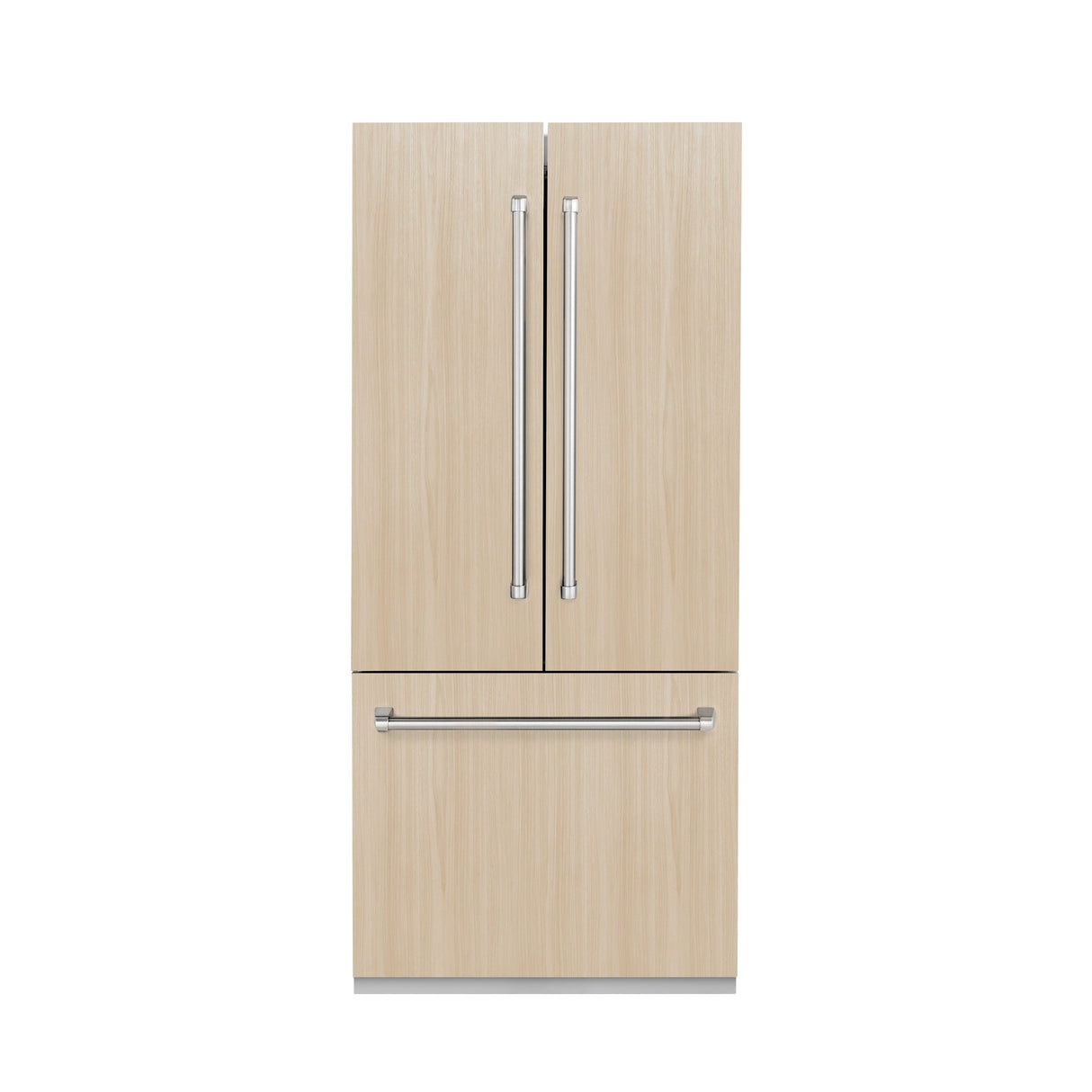 ZLINE 36 in. 19.6 cu. Ft. Panel Ready Built-In 3-Door French Door Refrigerator with Internal Water and Ice Dispenser (RBIV-36)