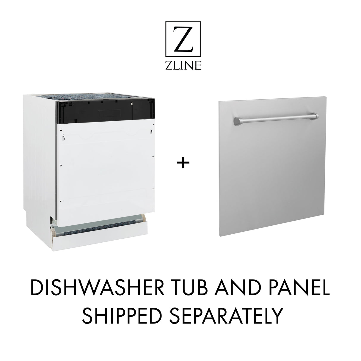 ZLINE Autograph Edition 18” Compact 3rd Rack Top Control Dishwasher in White Matte with Polished Gold Accent Handle, 51dBa (DWVZ-WM-18-G)