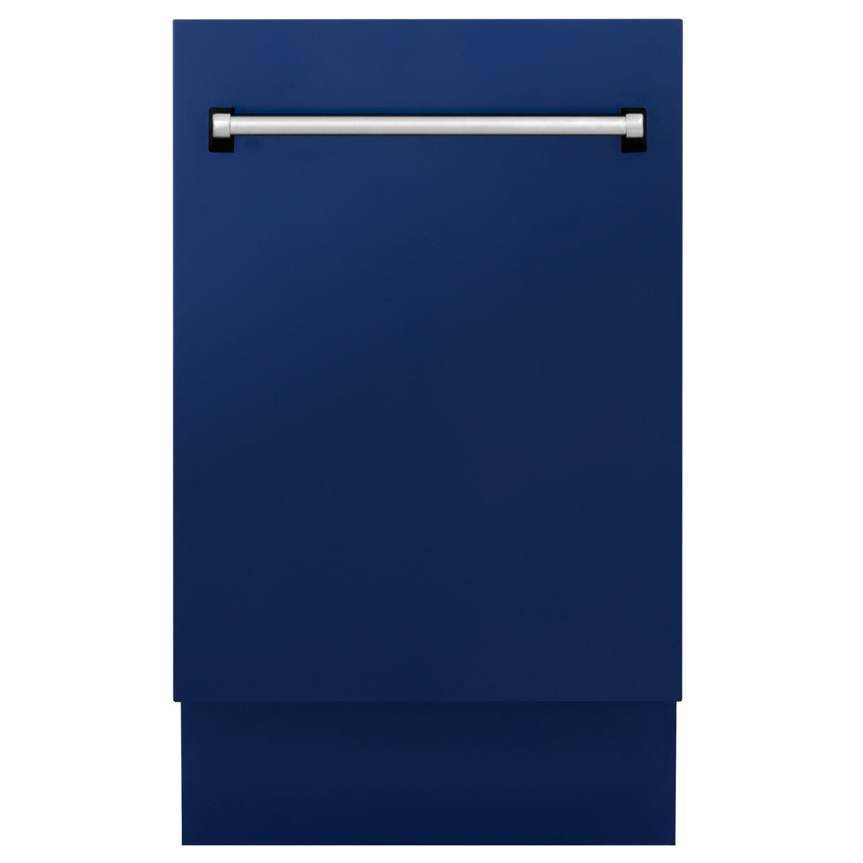 ZLINE 18 in. Tallac Series 3rd Rack Top Control Dishwasher in a Stainless Steel Tub with Blue Gloss Panel, 51dBa (DWV-BG-18)