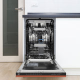 ZLINE 18 in. Tallac Series 3rd Rack Top Control Dishwasher with Stainless Steel Tub and Copper Panel, 51dBa (DWV-C-18)