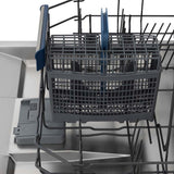 ZLINE 24 in. Tallac Series 3rd Rack Dishwasher in Stainless Steel with Traditional Handle, 51dBa (DWV-304-24)