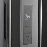 ZLINE 36 in. 28.9 cu. ft. Standard-Depth French Door External Water Dispenser Refrigerator with Dual Ice Maker in Fingerprint Resistant Stainless Steel (RSM-W-36)