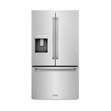 ZLINE 36 in. 28.9 cu. ft. Standard-Depth French Door External Water Dispenser Refrigerator with Dual Ice Maker in Fingerprint Resistant Stainless Steel (RSM-W-36)