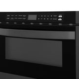 ZLINE 24 in. 1.2 cu. ft. Black Stainless Steel Built-in Microwave Drawer (MWD-1-BS)