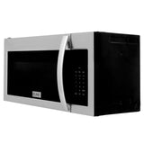 ZLINE Kitchen Package with Refrigeration, 30 in. Stainless Steel Gas Range, 30 in. Traditional Over The Range Microwave and 24 in. Tall Tub Dishwasher (4KPR-SGROTRH30-DWV)