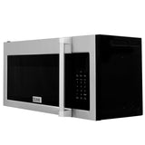 ZLINE 30 in. Kitchen Package with Stainless Steel Gas Range, Traditional Over The Range Microwave and Tall Tub Dishwasher (3KP-SGROTRH30-DWV)