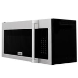 ZLINE 30 in. Over the Range Convection Microwave Oven with Traditional Handle in Fingerprint Resistant Stainless Steel (MWO-OTR-H-SS)