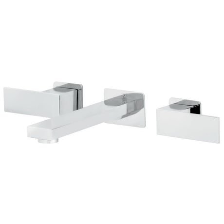 Chrome Bliss wall mount bath faucet