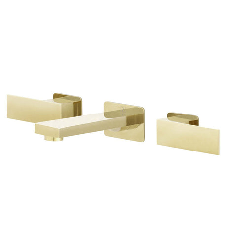 Polished Gold Bliss wall mount bath faucet