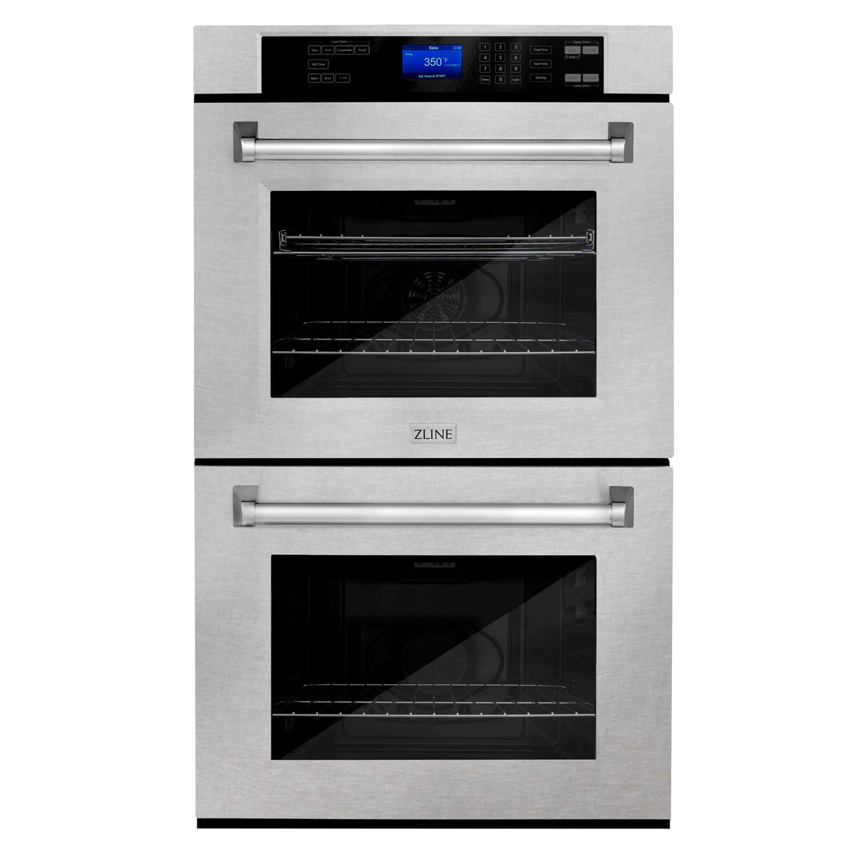 ZLINE 30 in. Professional Electric Double Wall Oven with Self Clean and True Convection in Fingerprint Resistant Stainless Steel (AWDS-30)