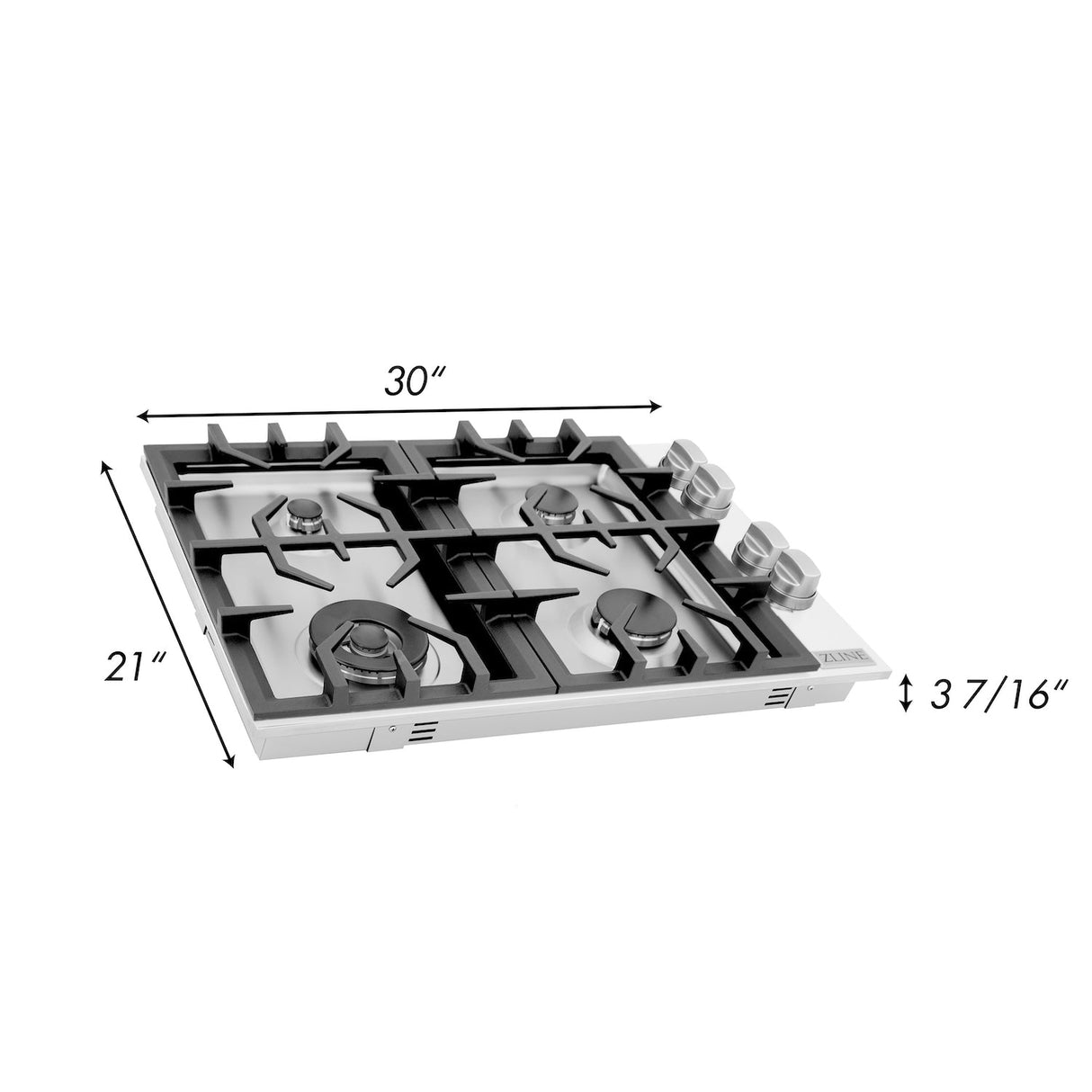 ZLINE 30 in. Gas Cooktop with 4 Gas Burners (RC30)