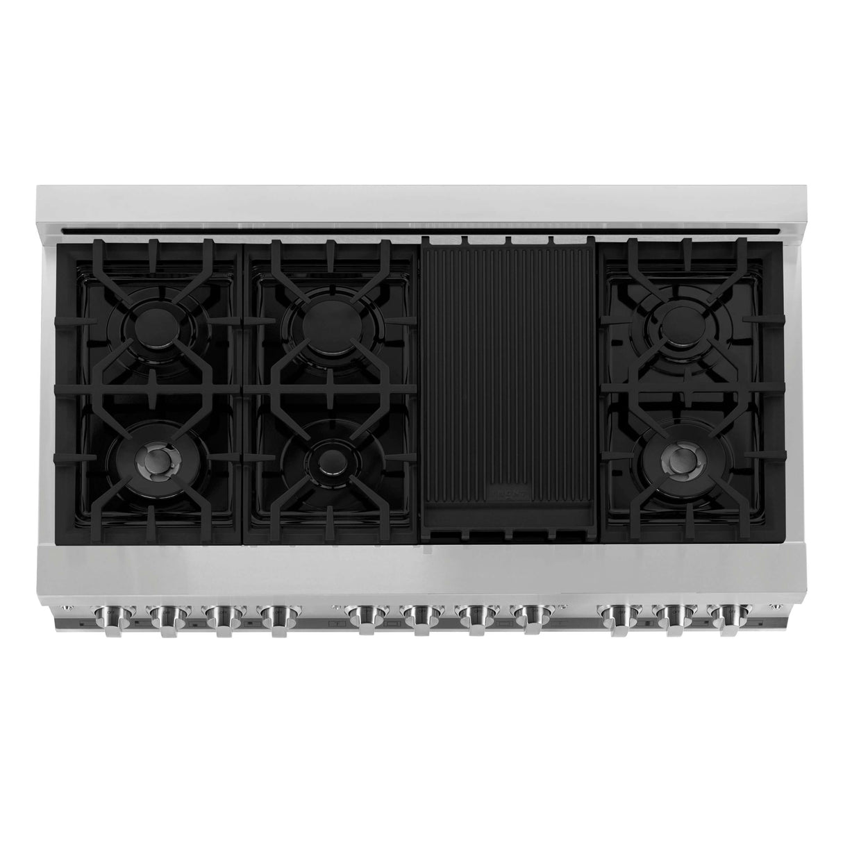 ZLINE 48 in. Kitchen Package with Stainless Steel Dual Fuel Range, Range Hood, Microwave Drawer and Tall Tub Dishwasher (4KP-RARH48-MWDWV)