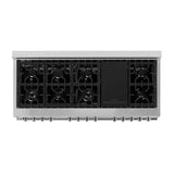 ZLINE 60 in. 7.4 cu. ft. Dual Fuel Range with Gas Stove and Electric Oven in Stainless Steel (RA60)