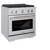 ZLINE 30 in. Kitchen Package with Stainless Steel Gas Range, Convertible Vent Range Hood and Tall Tub Dishwasher (3KP-SGRRH30-DWV)