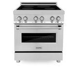 ZLINE 30 in. 4.0 cu. ft. Induction Range with a 4 Element Stove and Electric Oven in Stainless Steel (RAIND-30)