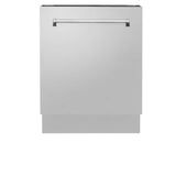 ZLINE 30 in. Kitchen Package with Stainless Steel Dual Fuel Range, Range Hood, Microwave Drawer and Tall Tub Dishwasher (4KP-RARH30-MWDWV)