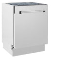 ZLINE 36 in. Kitchen Package with Stainless Steel Gas Range, Convertible Vent Range Hood and Tall Tub Dishwasher (3KP-SGRRH36-DWV)