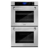 ZLINE Kitchen Package with 48 in. Stainless Steel Rangetop and 30 in. Double Wall Oven (2KP-RTAWD48)