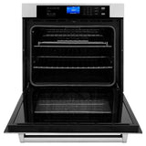 ZLINE Kitchen Package with 36 in. Stainless Steel Rangetop and 30 in. Single Wall Oven (2KP-RTAWS36)