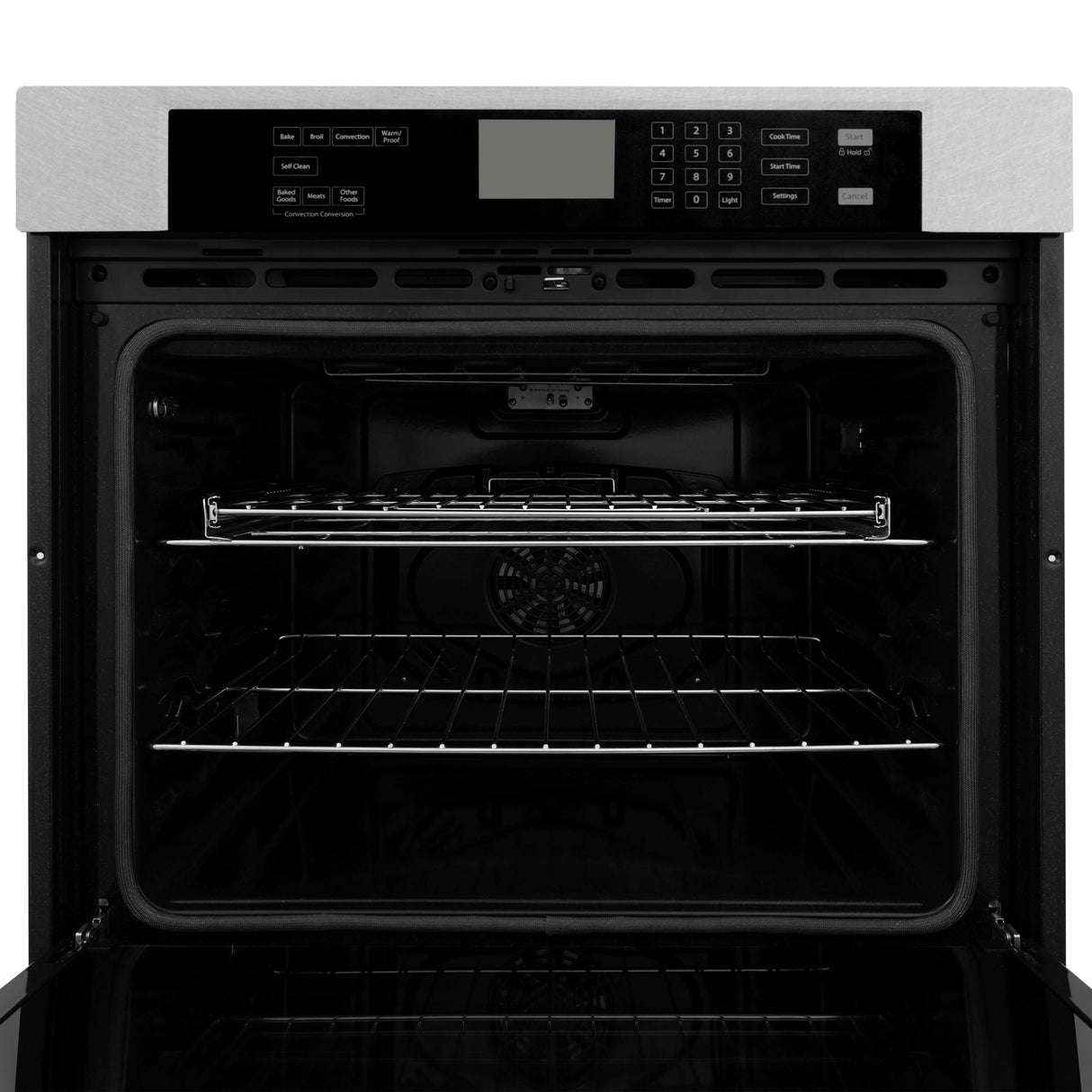 ZLINE 30 in. Professional Electric Single Wall Oven with Self Clean and True Convection in Fingerprint Resistant Stainless Steel (AWSS-30)