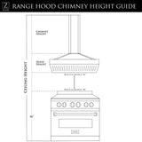 ZLINE Wall Mount Range Hood in Stainless Steel (KN6)