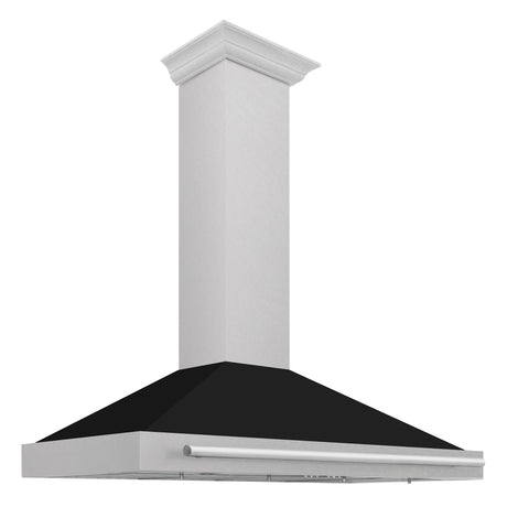 ZLINE 48 in. Fingerprint Resistant Stainless Steel Range Hood with Stainless Steel Handle (KB4SNX-48)