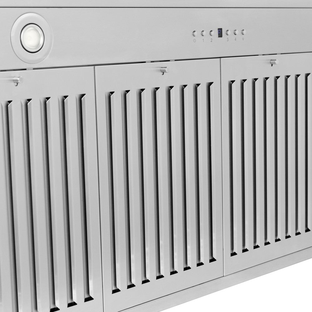 ZLINE 48 in. Autograph Edition Stainless Steel Range Hood with Stainless Steel Shell and Accents (KB4STZ-48)