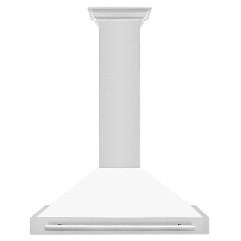 ZLINE 36 in. Stainless Steel Range Hood with Stainless Steel Handle and Color Options (KB4STX-36)