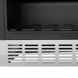 ZLINE 24 in. Monument Autograph Edition 154 Can Beverage Fridge in Stainless Steel with Polished Gold Accents (RBVZ-US-24-G)