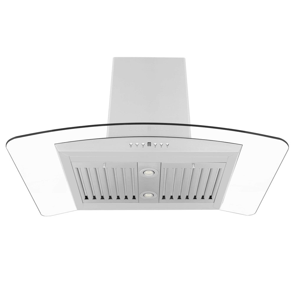 ZLINE Island Mount Range Hood in Stainless Steel and Glass (GL5i)