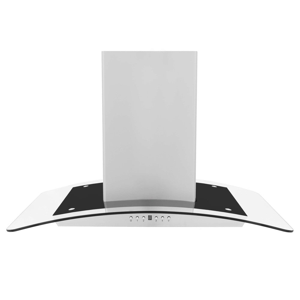 ZLINE Island Mount Range Hood in Stainless Steel and Glass (GL5i)