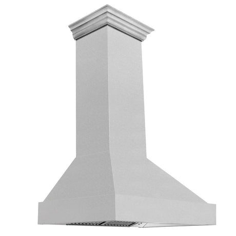 ZLINE Fingerprint Resistant Stainless Steel Range Hood (8654SN) Side View