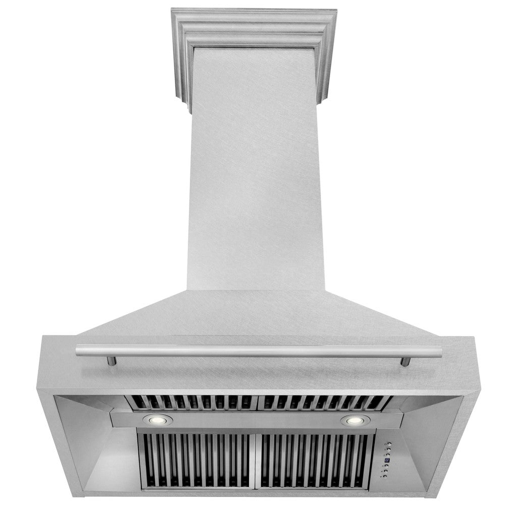 ZLINE 36 in. Fingerprint Resistant Stainless Steel Range Hood (8654SNX-36)