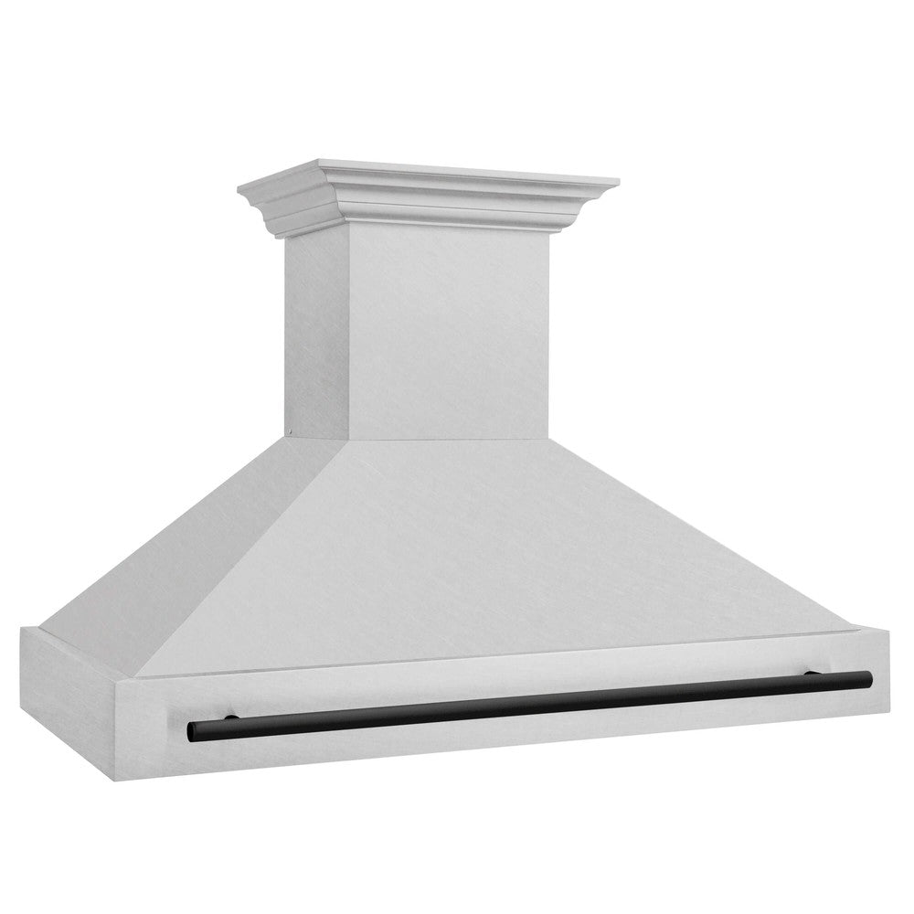 48 in. ZLINE Autograph Edition Fingerprint Resistant Stainless Steel Range Hood (8654SNZ-48)