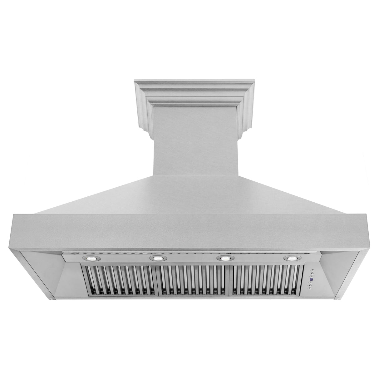 ZLINE 48 in. Kitchen Package with DuraSnow Stainless Steel Dual Fuel Range and Convertible Vent Range Hood (2KP-RASSNRH48)