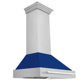 ZLINE 36 in. Stainless Steel Range Hood with Stainless Steel Handle (8654STX-36)