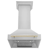 ZLINE 30 in. Autograph Edition Stainless Steel Range Hood with Stainless Steel Shell and Handle (8654STZ-30)