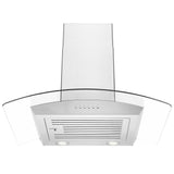 ZLINE Alpine Series Ducted Wall Mount Range Hood in Stainless Steel (ALP70WL)