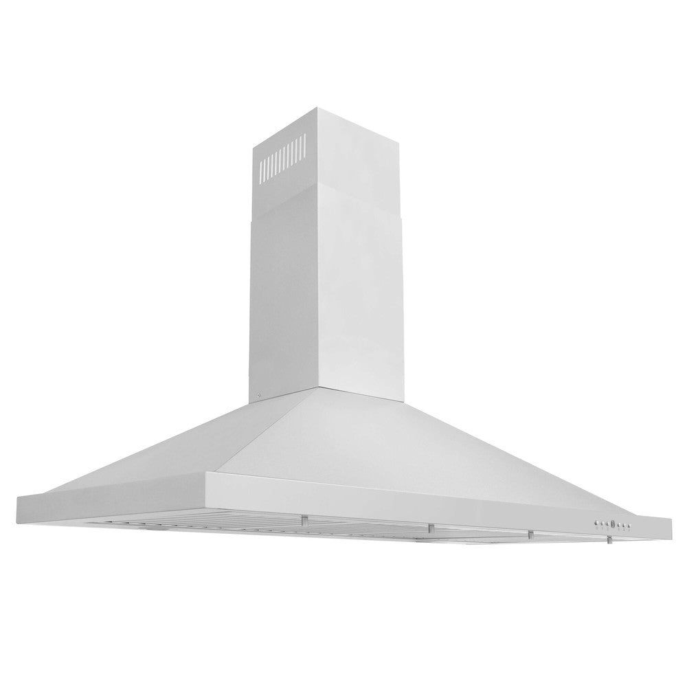 ZLINE 48" Stainless Steel Range Hood (KB-48) Side, Slightly Under